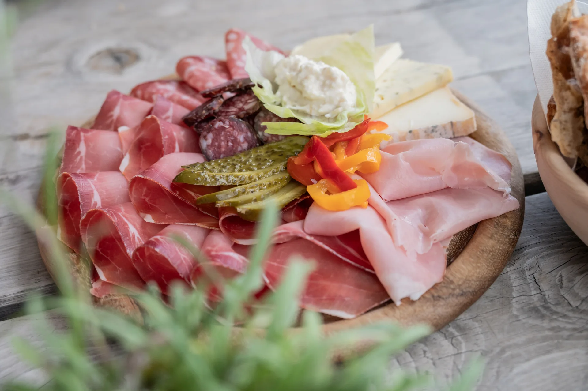 Südtiroler Speck und Käse
