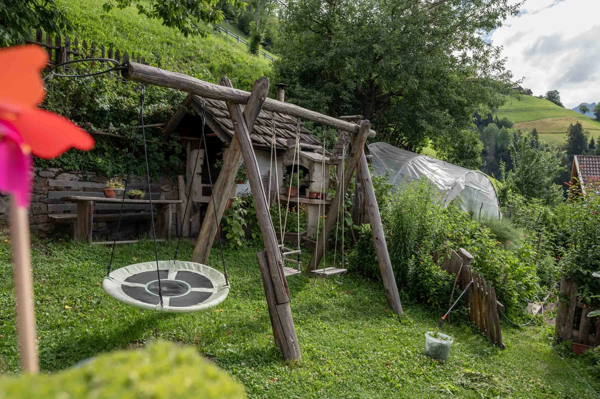 Spielplatz im Garten
